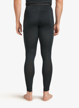 Getry termiczne Icebreaker Merino Blend 125 ZoneKnit Leggings - black