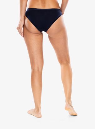Majtki termoaktywne damskie Icebreaker Siren Bikini - midnight navy