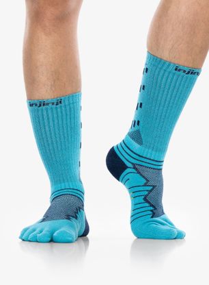 Skarpety biegowe Injinji Ultra Run Crew - pacific blue