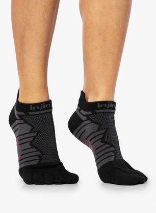 Skarpety do biegania Injinji Ultra Run No-Show - onyx