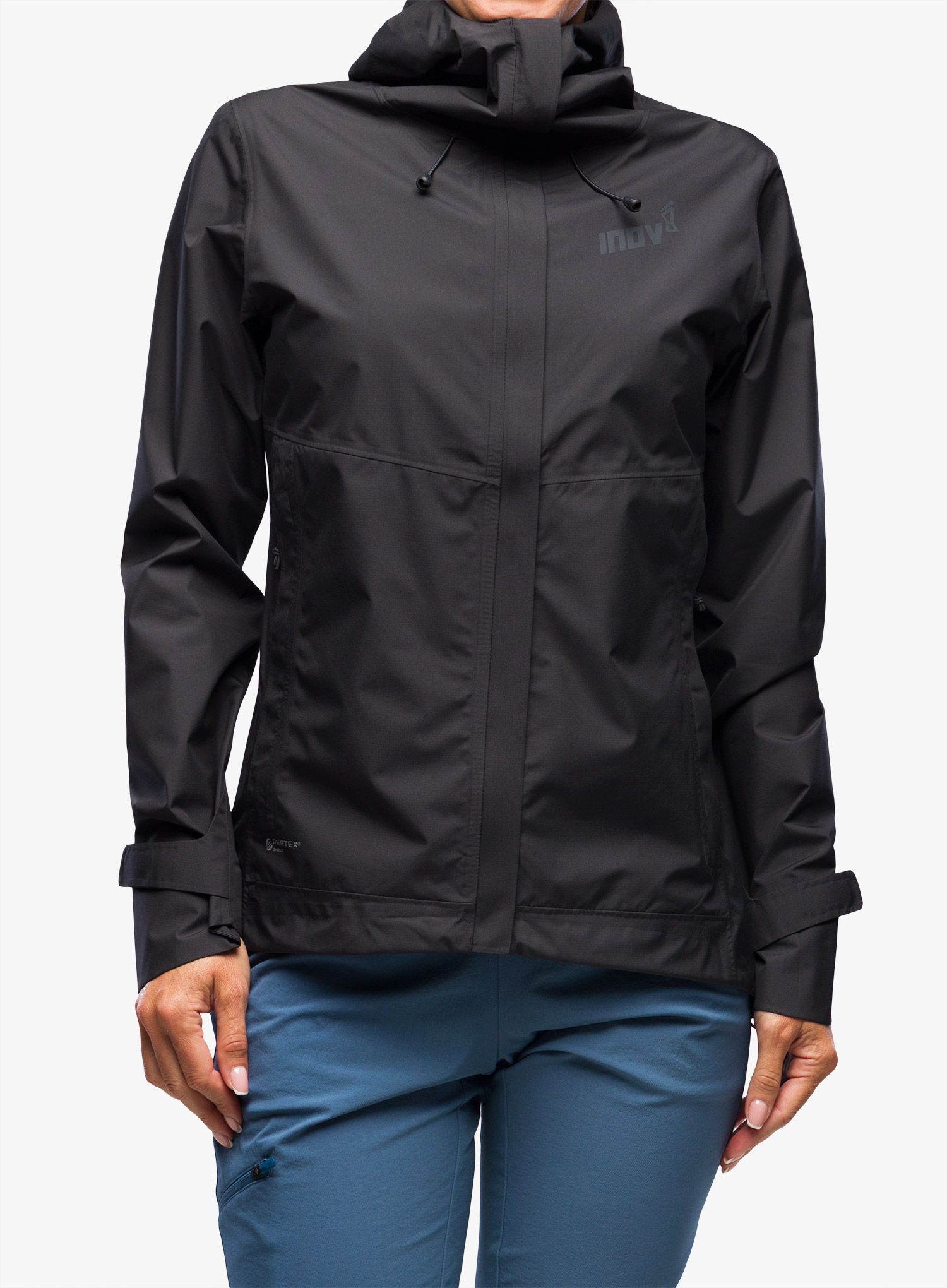 Kurtka przeciwdeszczowa damska Inov-8 Trailshell Jacket - graphite/graphite