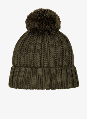 Czapka zimowa damska Jack Wolfskin Highloft Knit Beanie - island moss