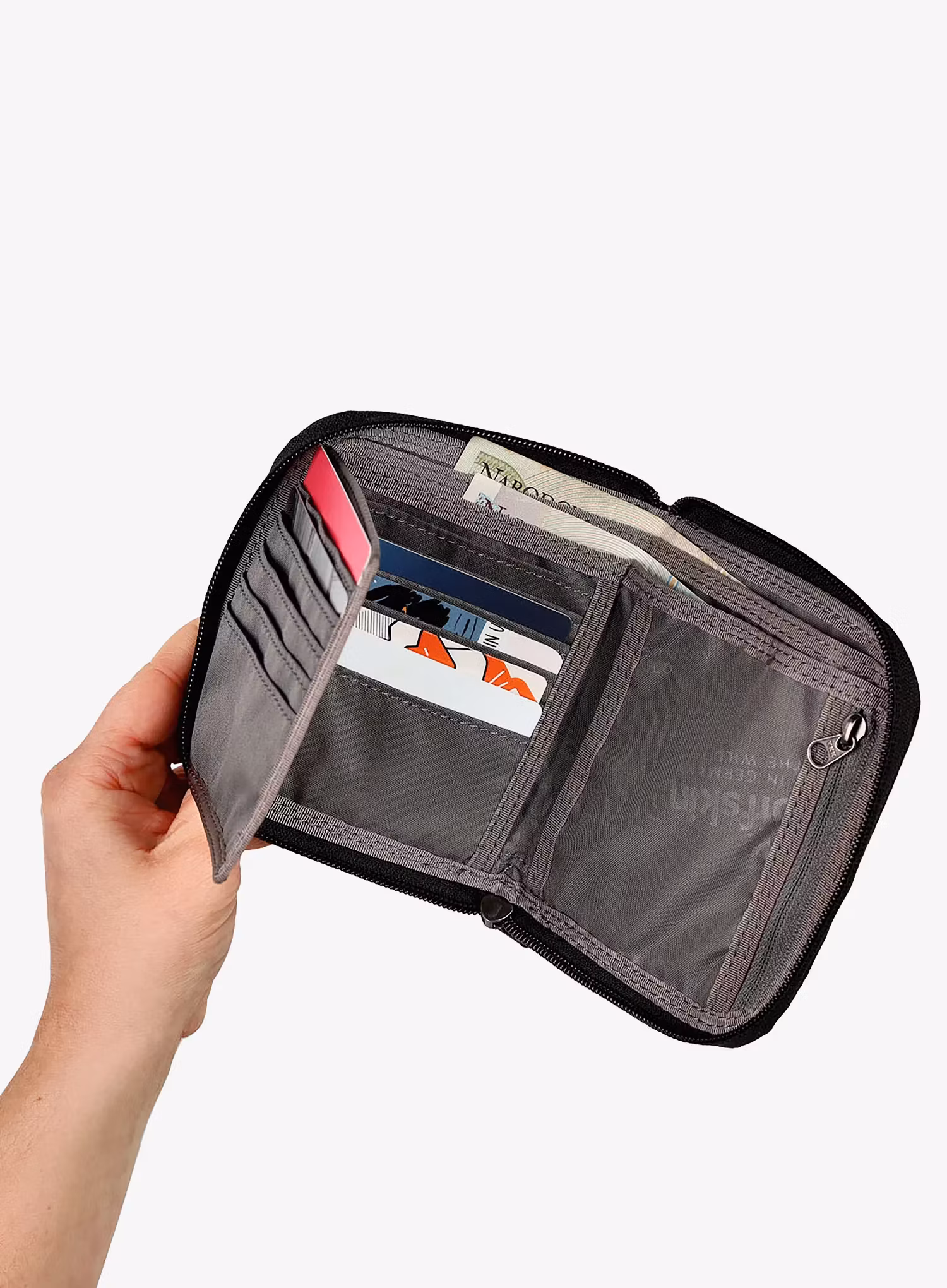 Portfel Jack Wolfskin Konya Wallet - black