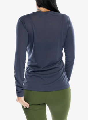 Longsleeve damski Jack Wolfskin Vonnan LS T - graphite