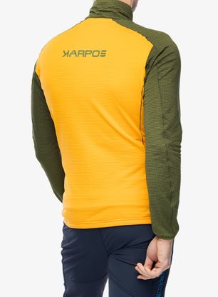 Bluza polarowa Karpos Ambrizzola Full-Zip - radiant/cedar green