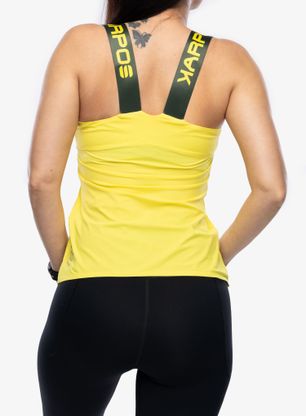 Top damski Karpos Cengia Tank - buttercup