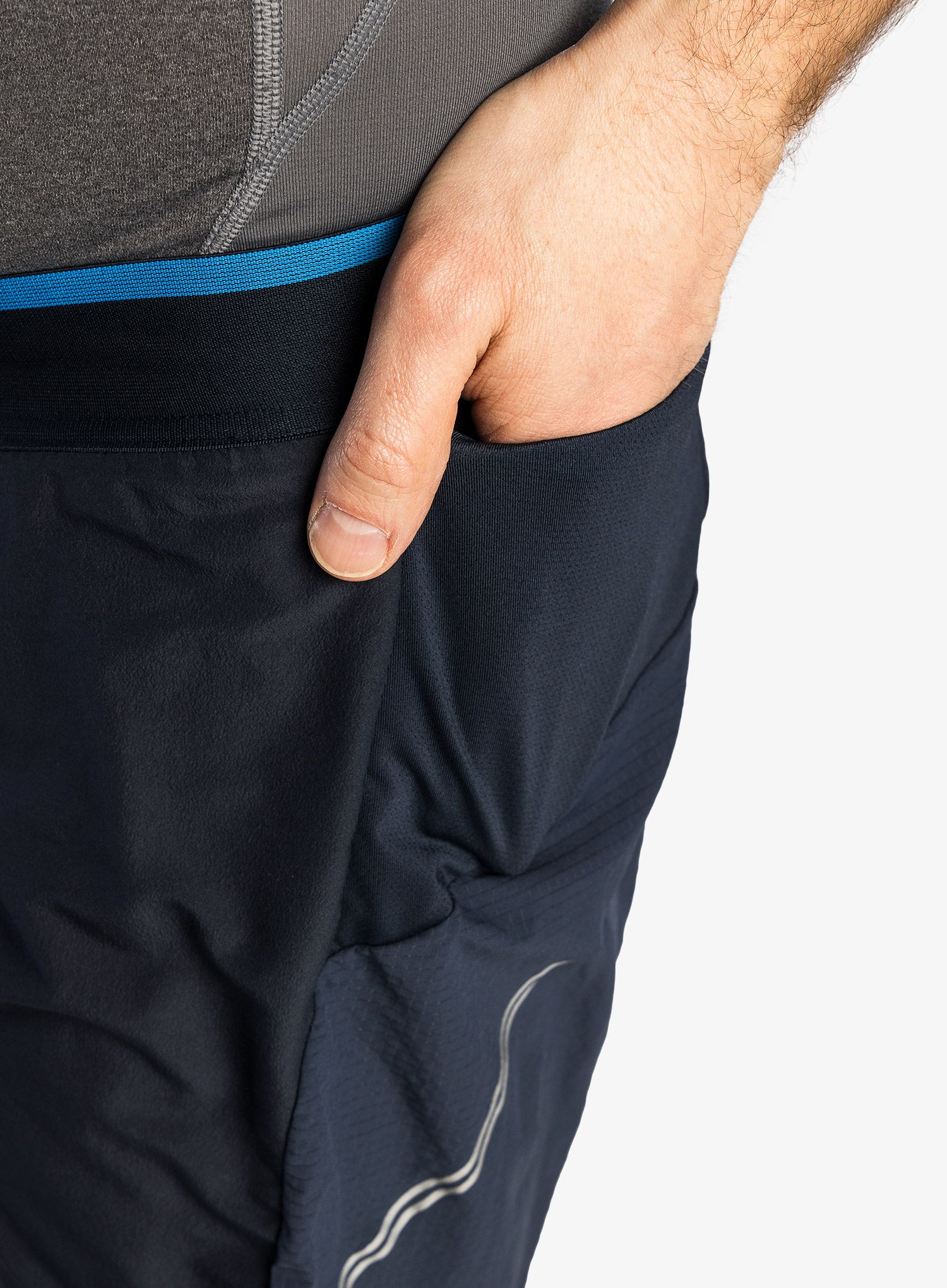 Spodenki do biegania Karpos Fast Evo Short - outer space/indigo bunting