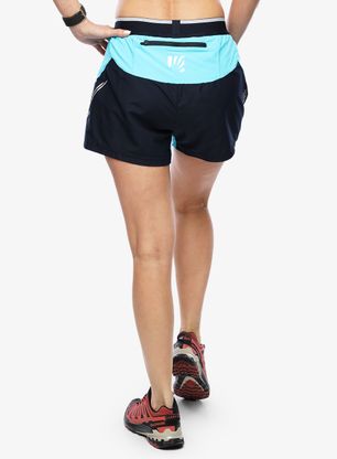 Spodenki do biegania damskie Karpos Fast Evo Shorts - sky captain/blue atoll