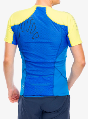Koszulka biegowa Karpos Lavaredo Jersey - indigo bunting/high visibility