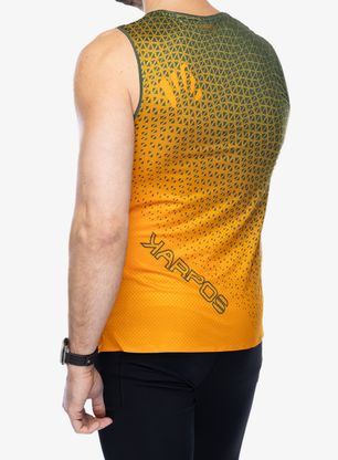 Koszulka biegowa Karpos Lavaredo Ultra Tank - radiant/rifle green