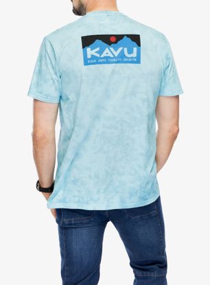 Koszulka z nadrukiem Kavu Klear Above Etch Art - at sea tie dye