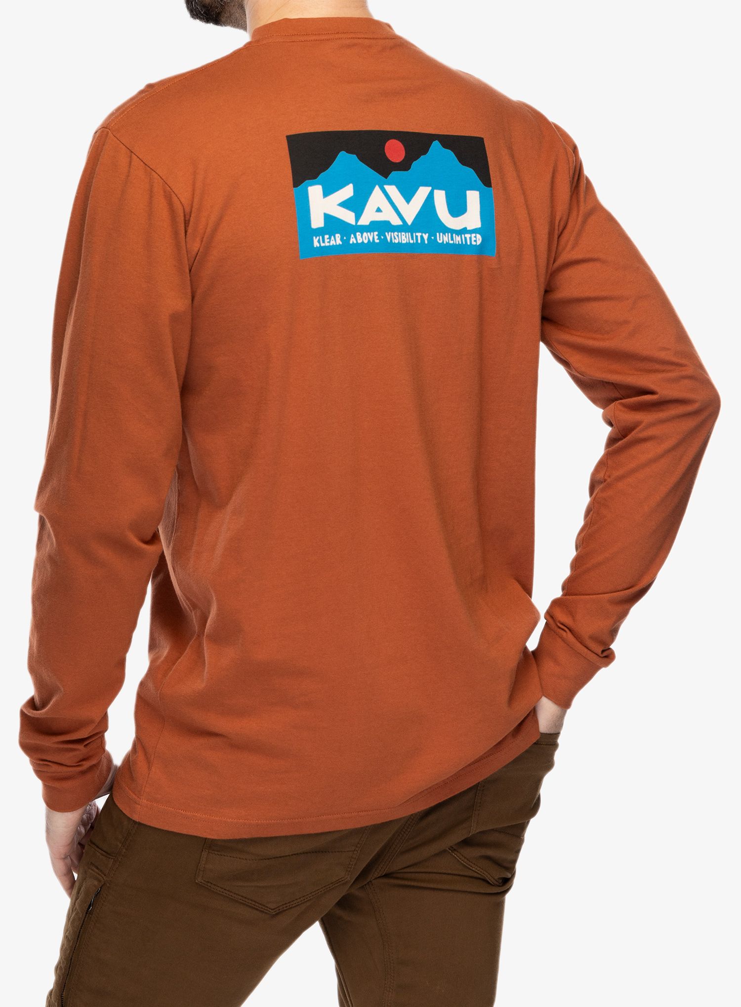 Longsleeve Kavu LS Etch Art - copper