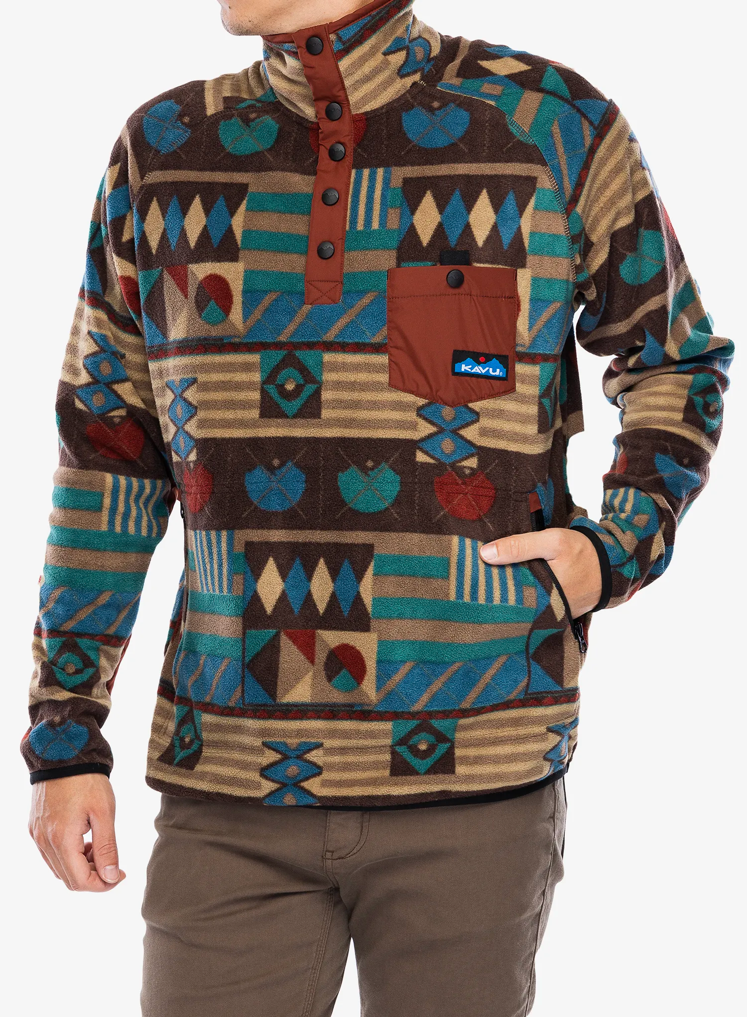 Bluza polarowa Kavu Teannaway - mixed assembly