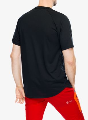 Koszulka enduro Maloja Serles - deep black