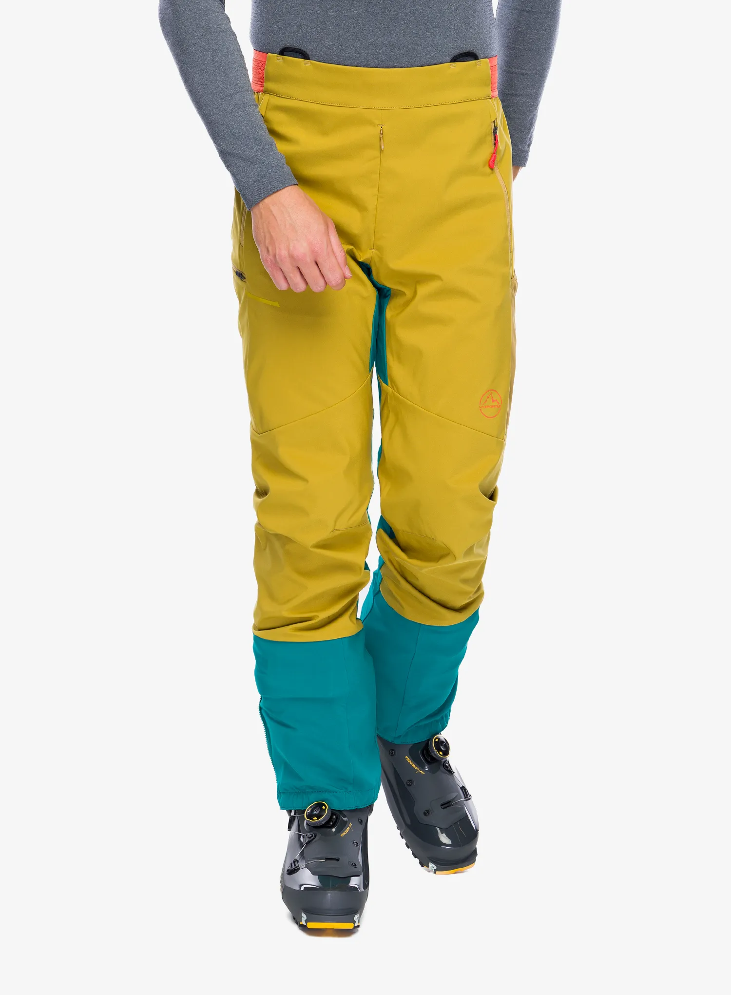 Spodnie softshell La Sportiva Ikarus Pant - savana/everglade