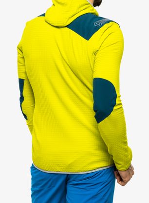 Bluza z kapturem La Sportiva Lucendro Thermal Hoody - lime punch/storm blue