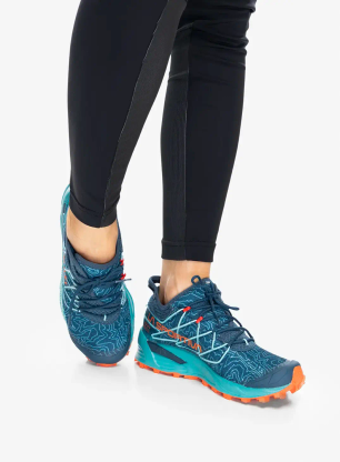 Buty trailowe damskie La Sportiva Mutant - storm blue/cherry tomato
