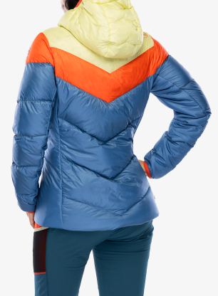 Kurtka puchowa damska La Sportiva Nature Down Jkt - moonlight/cherry tomato