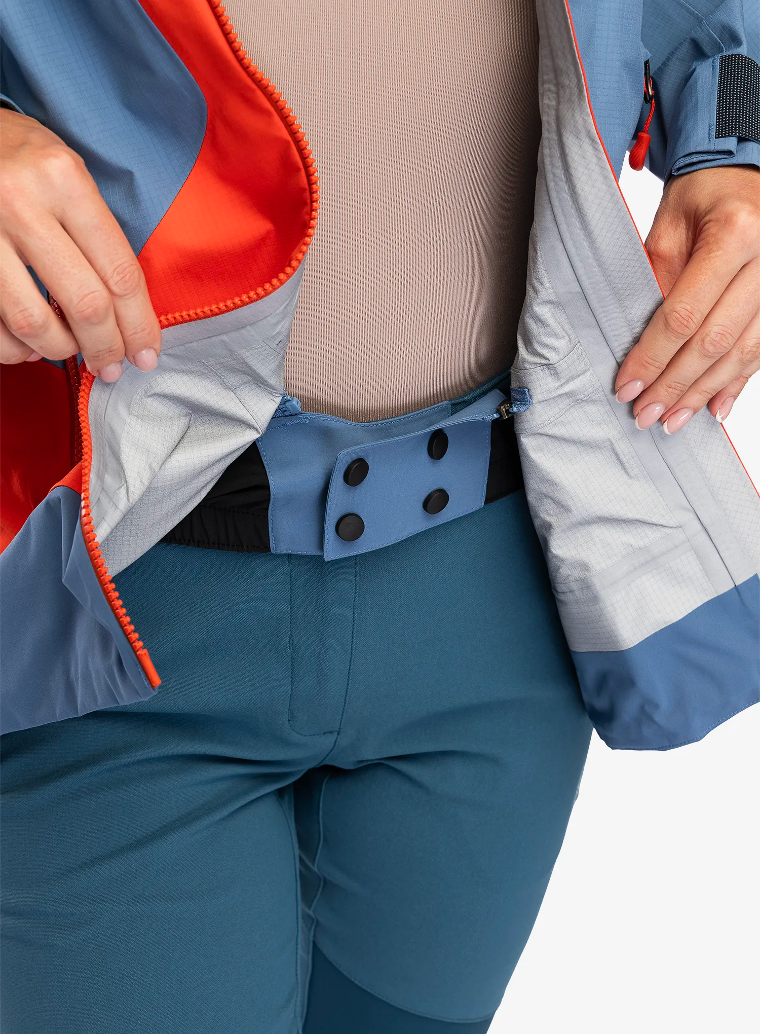 Kurtka z membraną damska La Sportiva Supercouloir GTX Pro Jkt - cherry tomato/moonlight