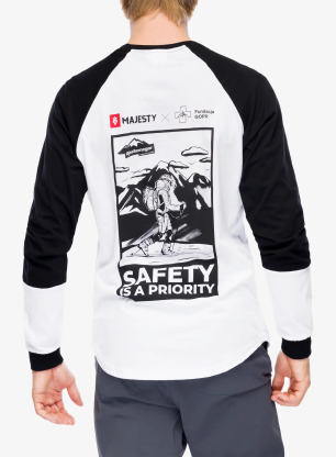 Longsleeve Majesty Fundacja GOPR Ratownik LS - white