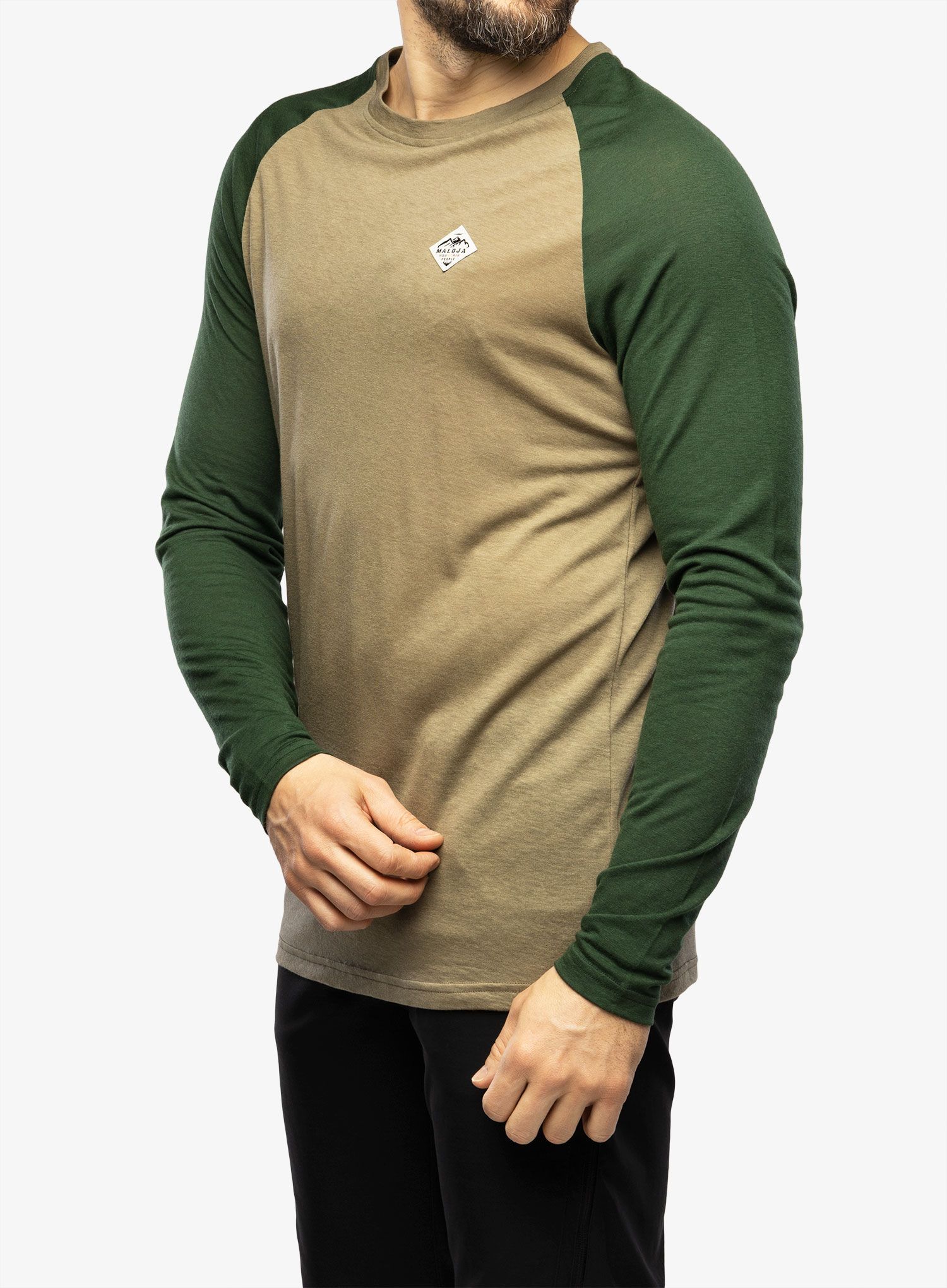 Longsleeve Maloja Traunstein - oak multi