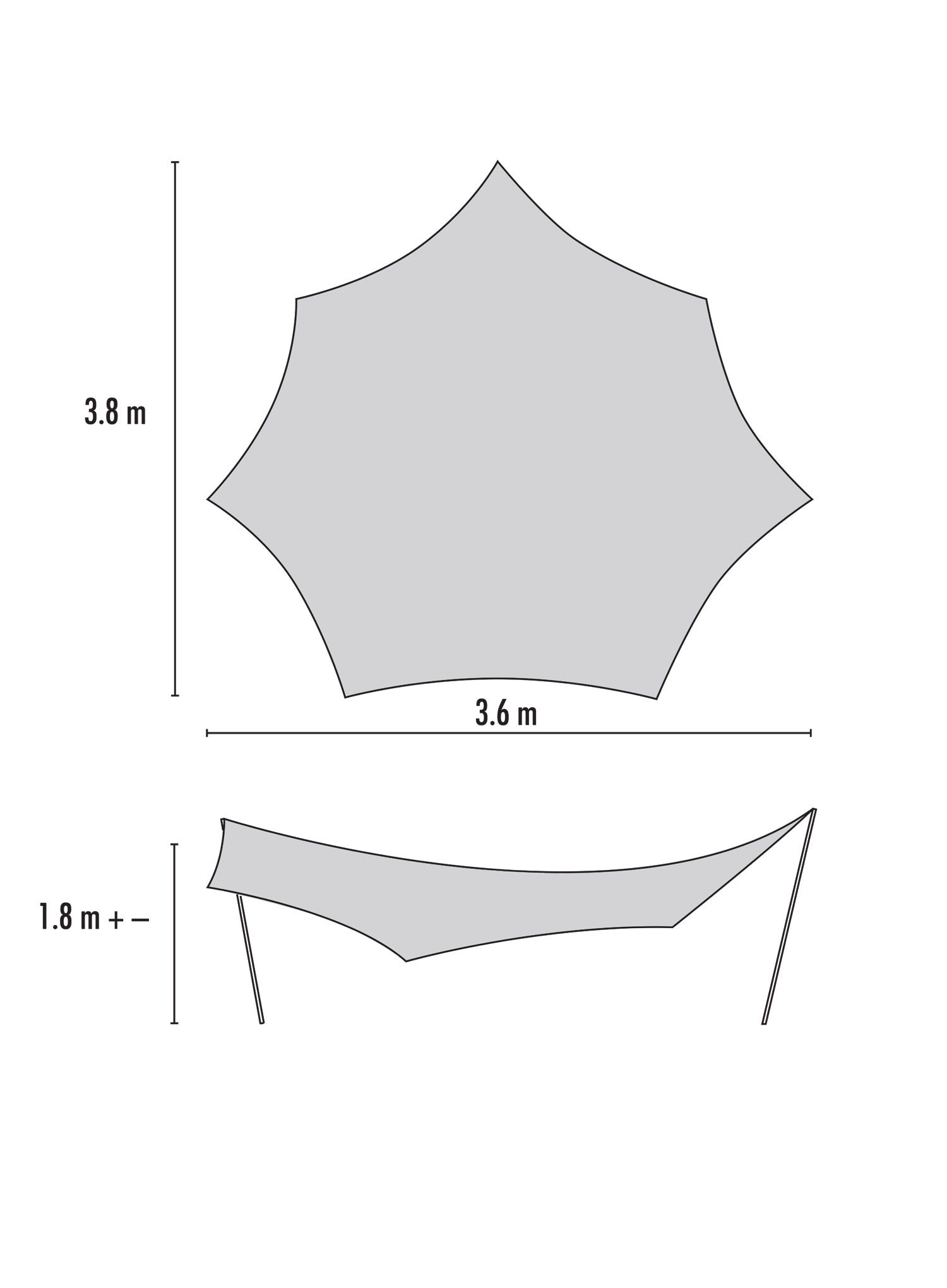 Tarp MSR Rendezvous 120 Wing V2