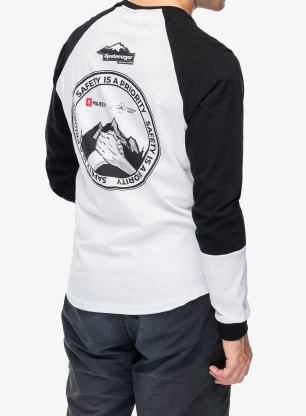 Longsleeve Majesty Fundacja GOPR Help and Protect LS - white