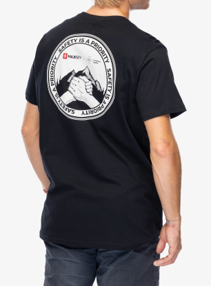 Koszulka Majesty Fundacja GOPR Help and Protect T-shirt - black