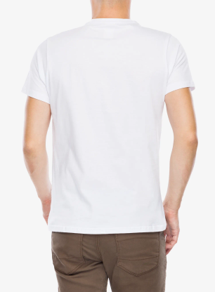 Koszulka bawełniana Majesty Logo T-shirt - white