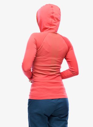 Bluza damska Maloja Blaumeise - raspberry