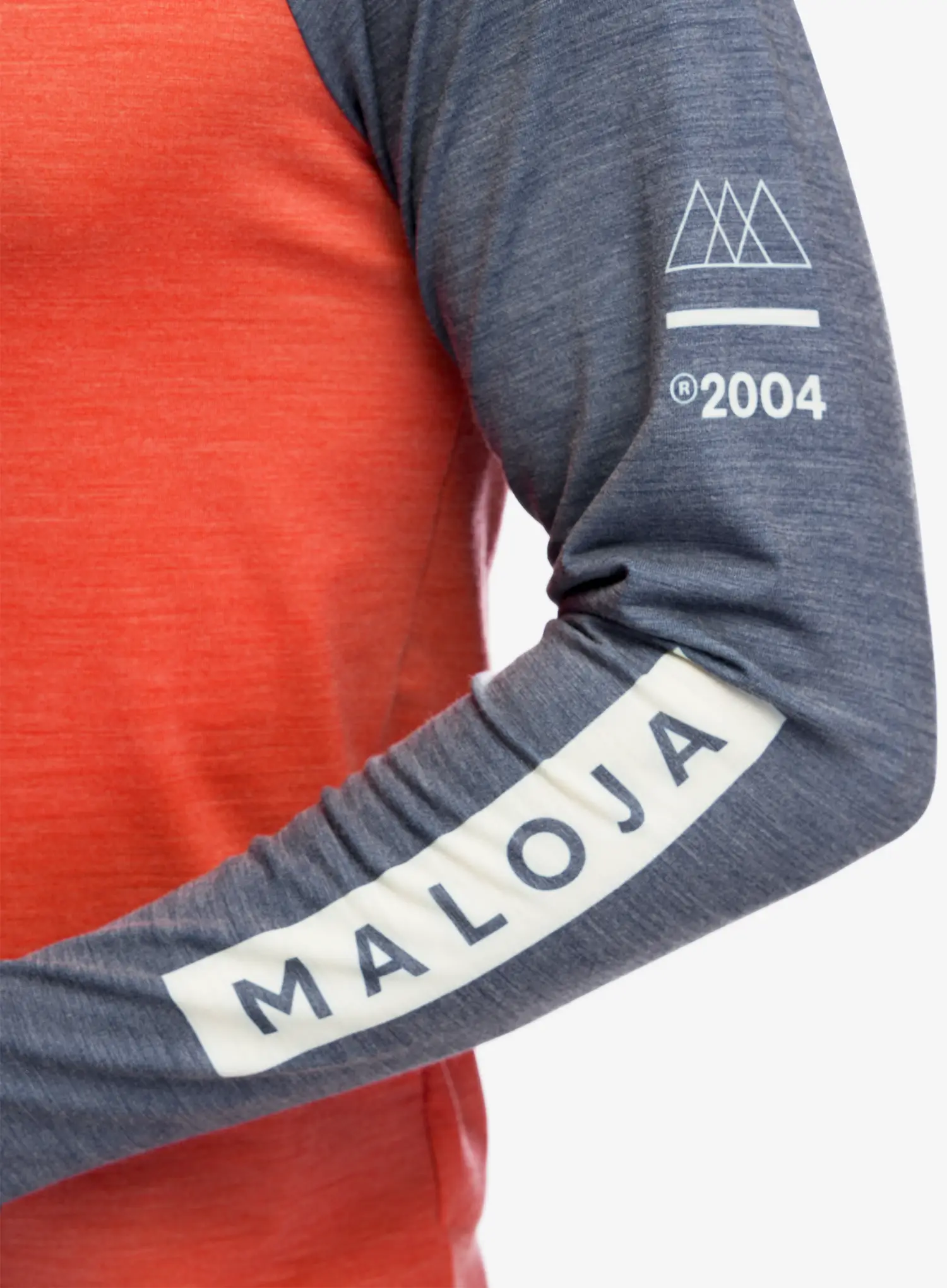 Bluza Maloja Bogone - fire red multi