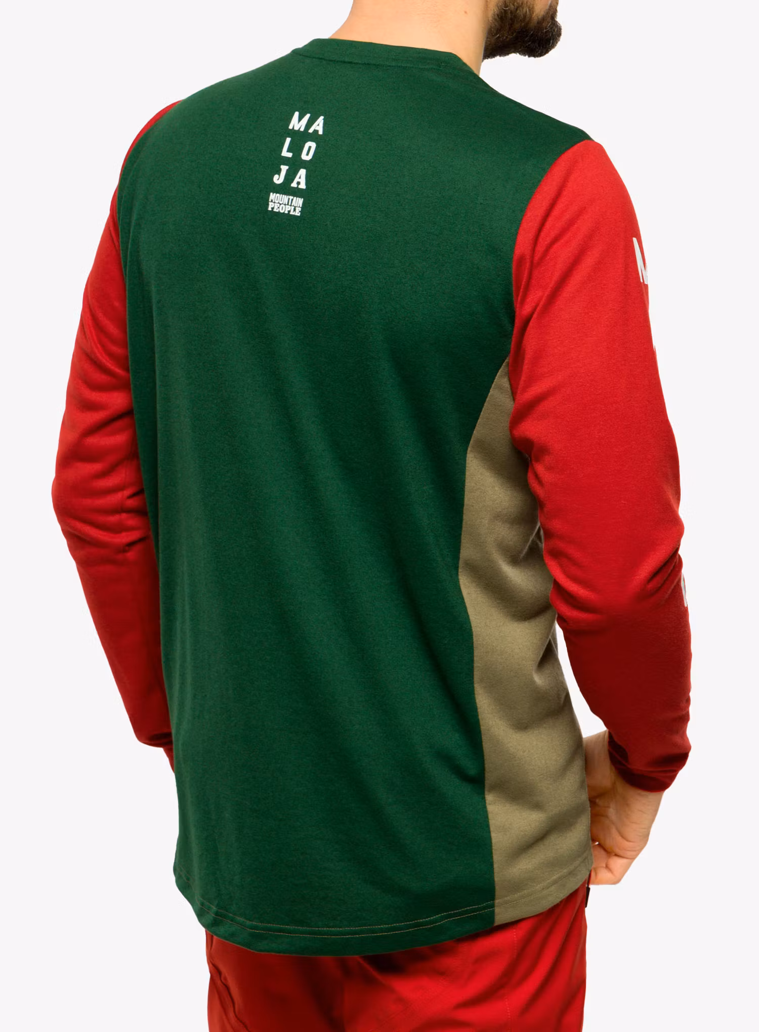 Bluza enduro Maloja Haunold - oak multi