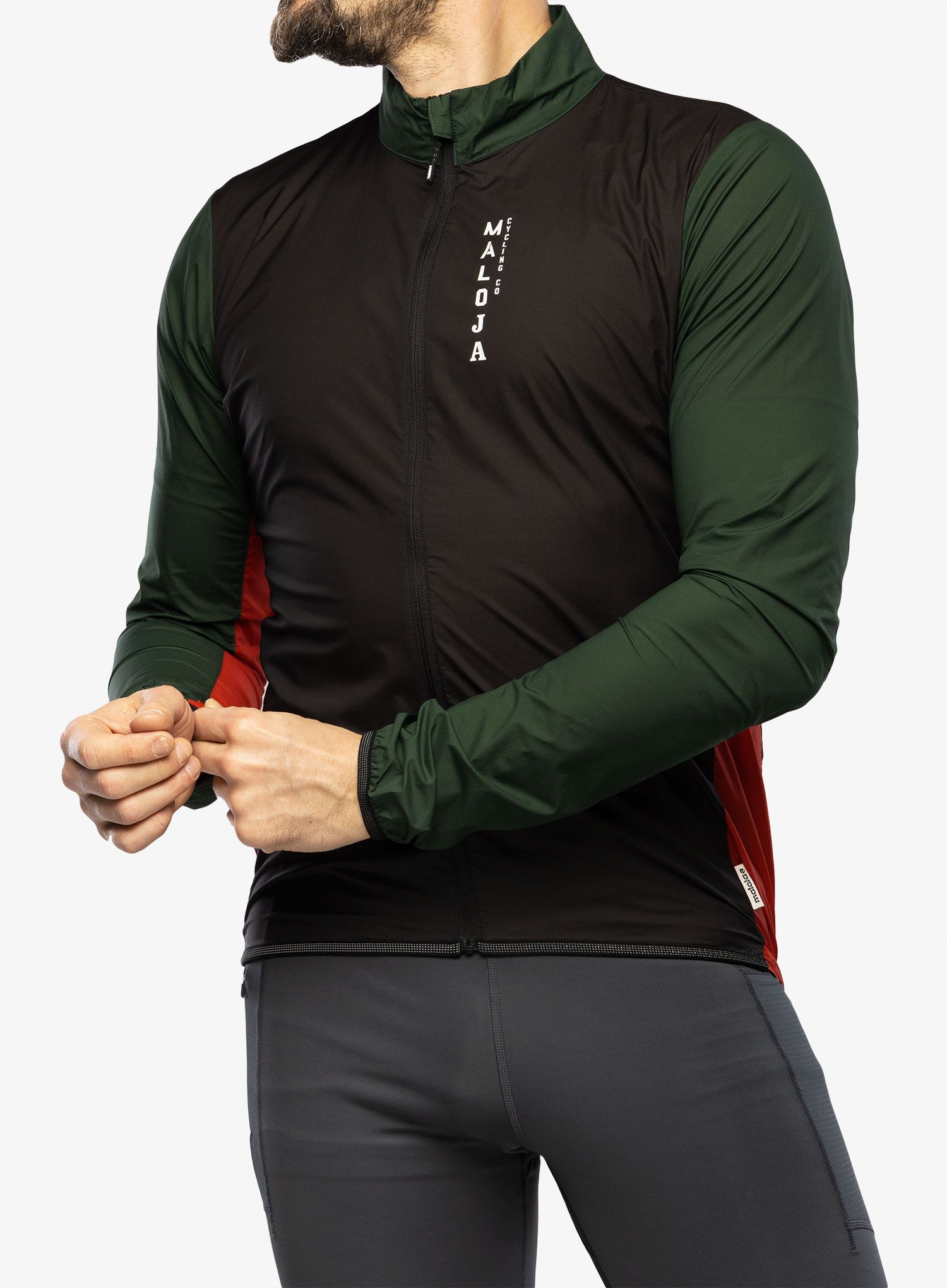 Kurtka rowerowa Maloja Max Jacket - moonless multi