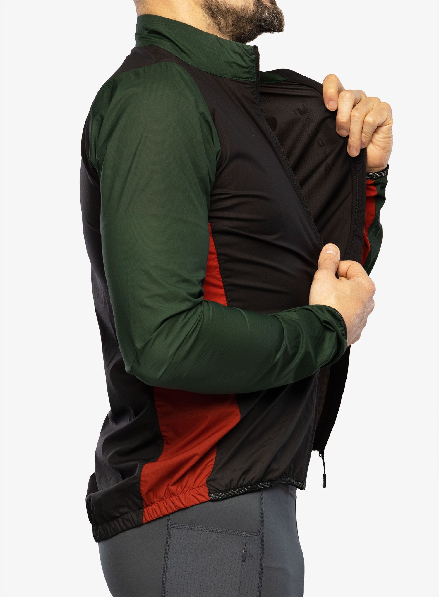 Kurtka rowerowa Maloja Max Jacket - moonless multi