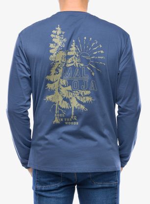 Koszulka z długim rękawem Maloja Preindl - midnight