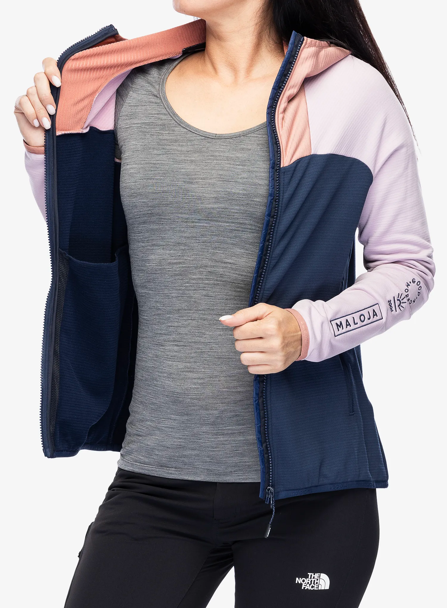 Bluza damska Maloja Sunflower - night sky multi