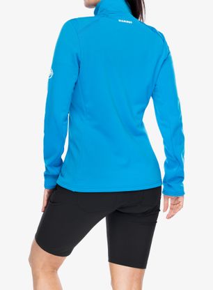 Bluza z zamkiem damska Mammut Aconcagua Light ML Jacket - glacier blue