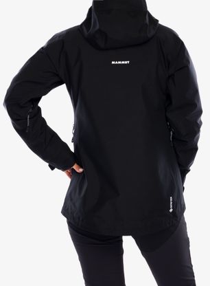 Kurtka w góry damska Mammut Crater IV HS Hooded Jacket - black