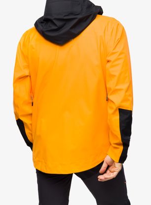Kurtka na narty Mammut Haldigrat Air HS Hooded Jacket - tangerine/black