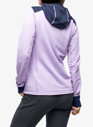 Bluza z kapturem damska Mammut Taiss Light ML Hooded Jacket - supernova/marine