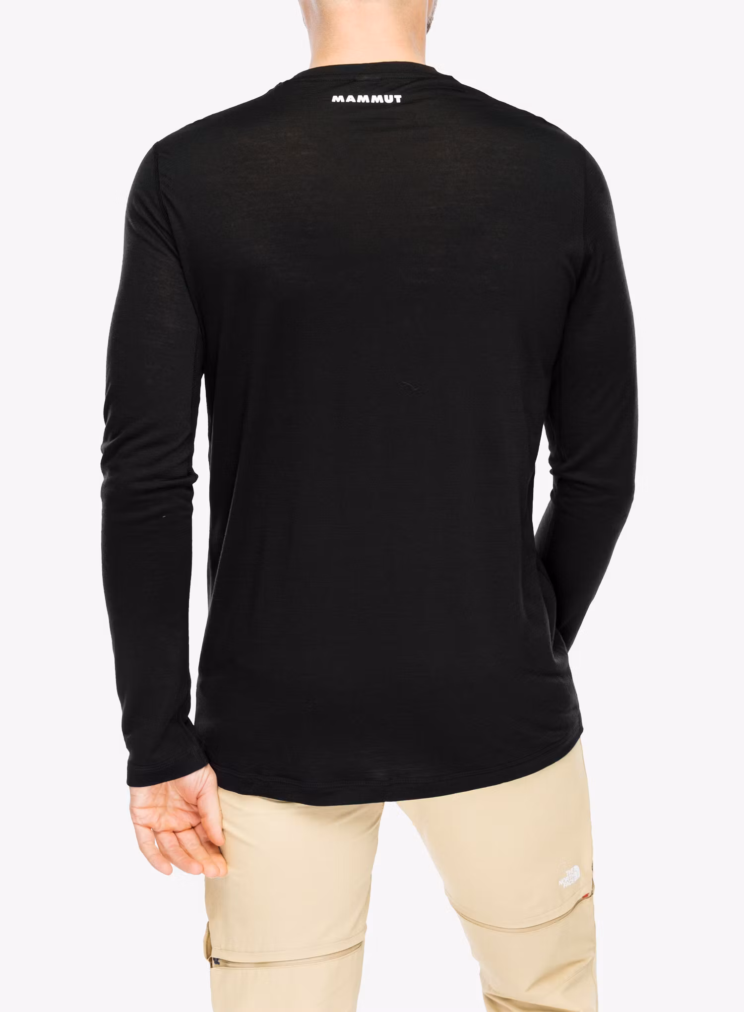 Bluza Mammut Tree Wool FL Longsleeve - black/black