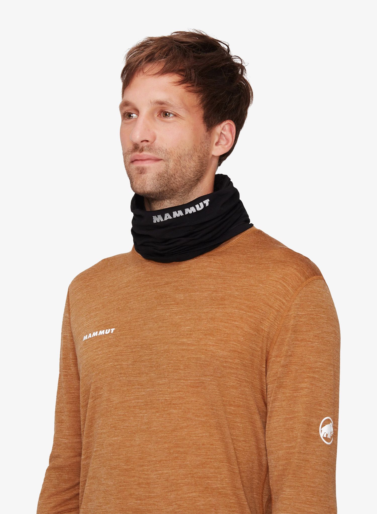 Chusta wielofunkcyjna Mammut Tree Wool Neck Gaiter - blk