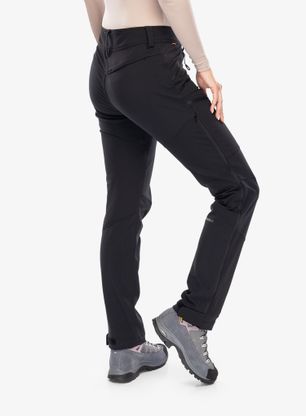Spodnie softshell damskie Mammut Zinal Guide SO Hybrid Pants - black