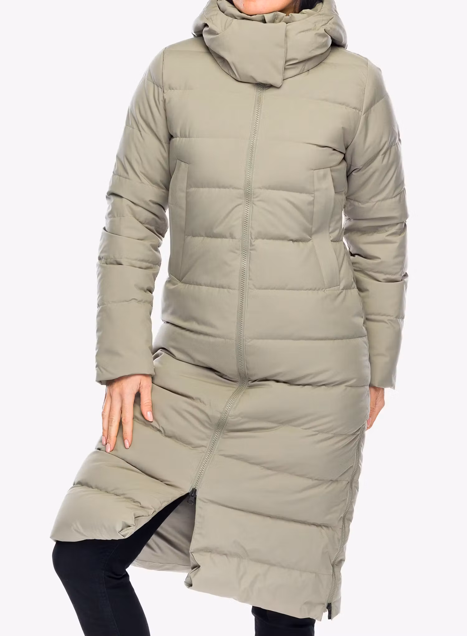 Płaszcz puchowy damski Marmot Prospect Coat - vetiver