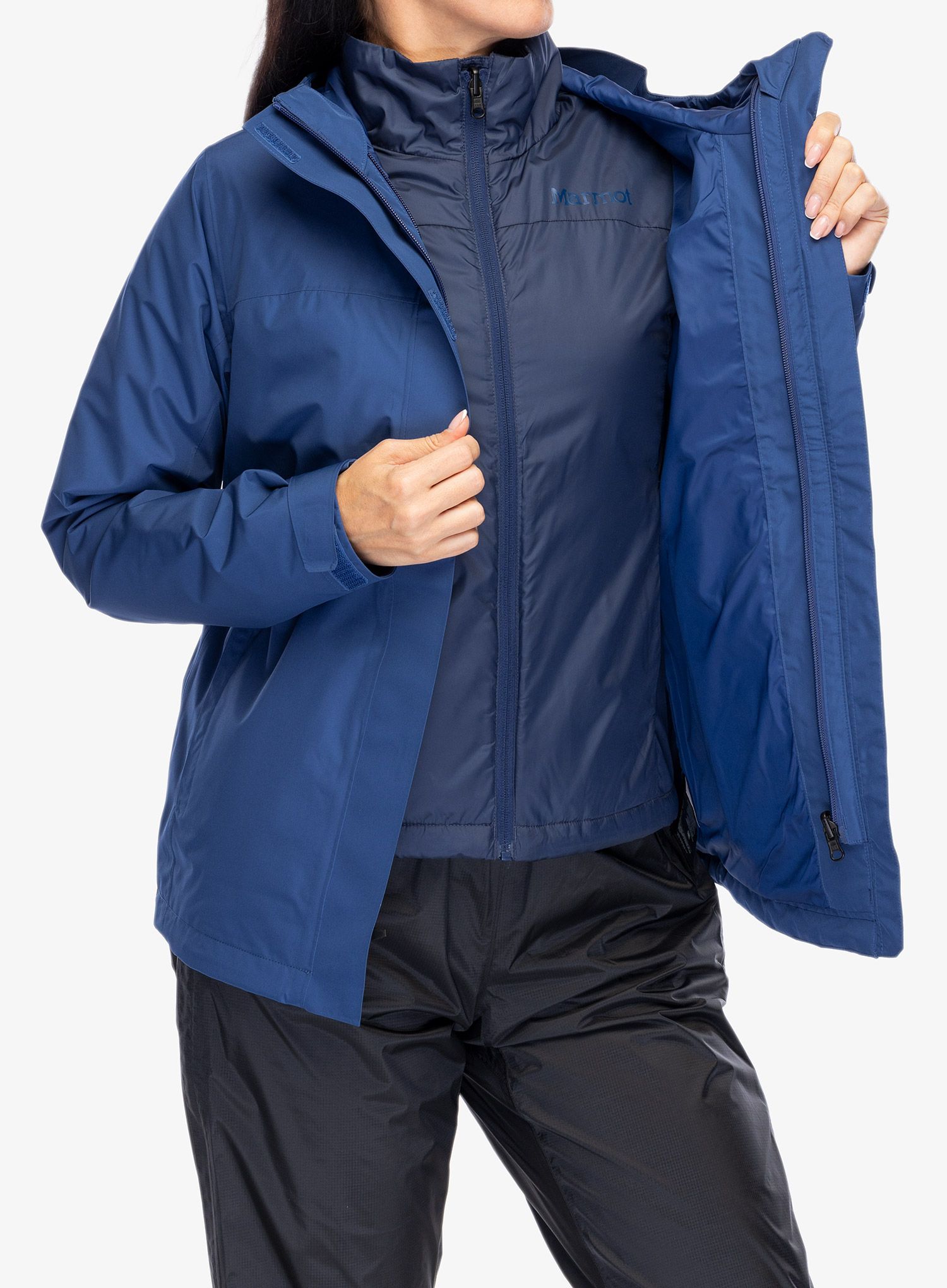 Kurtka 3w1 damska Marmot Ramble Component Jacket - twilight blue