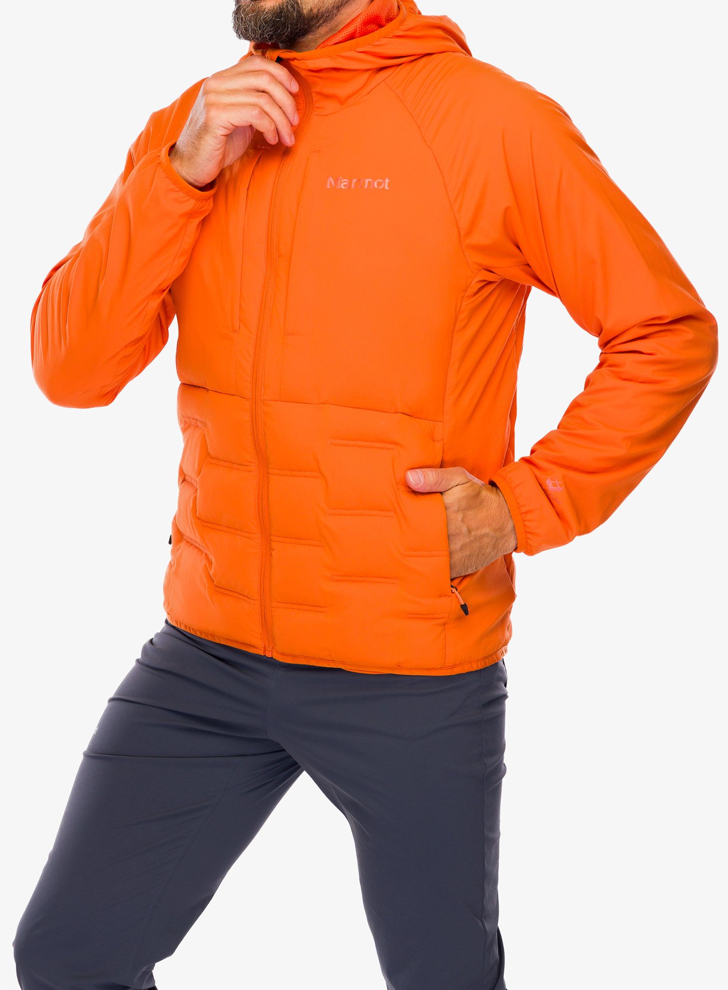 Kurtka puchowa Marmot WarmCube Active Alt HB - tangelo