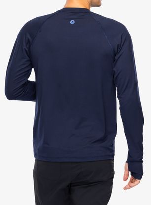 Bluza bez kaptura Marmot Windridge LS - arctic navy/navy