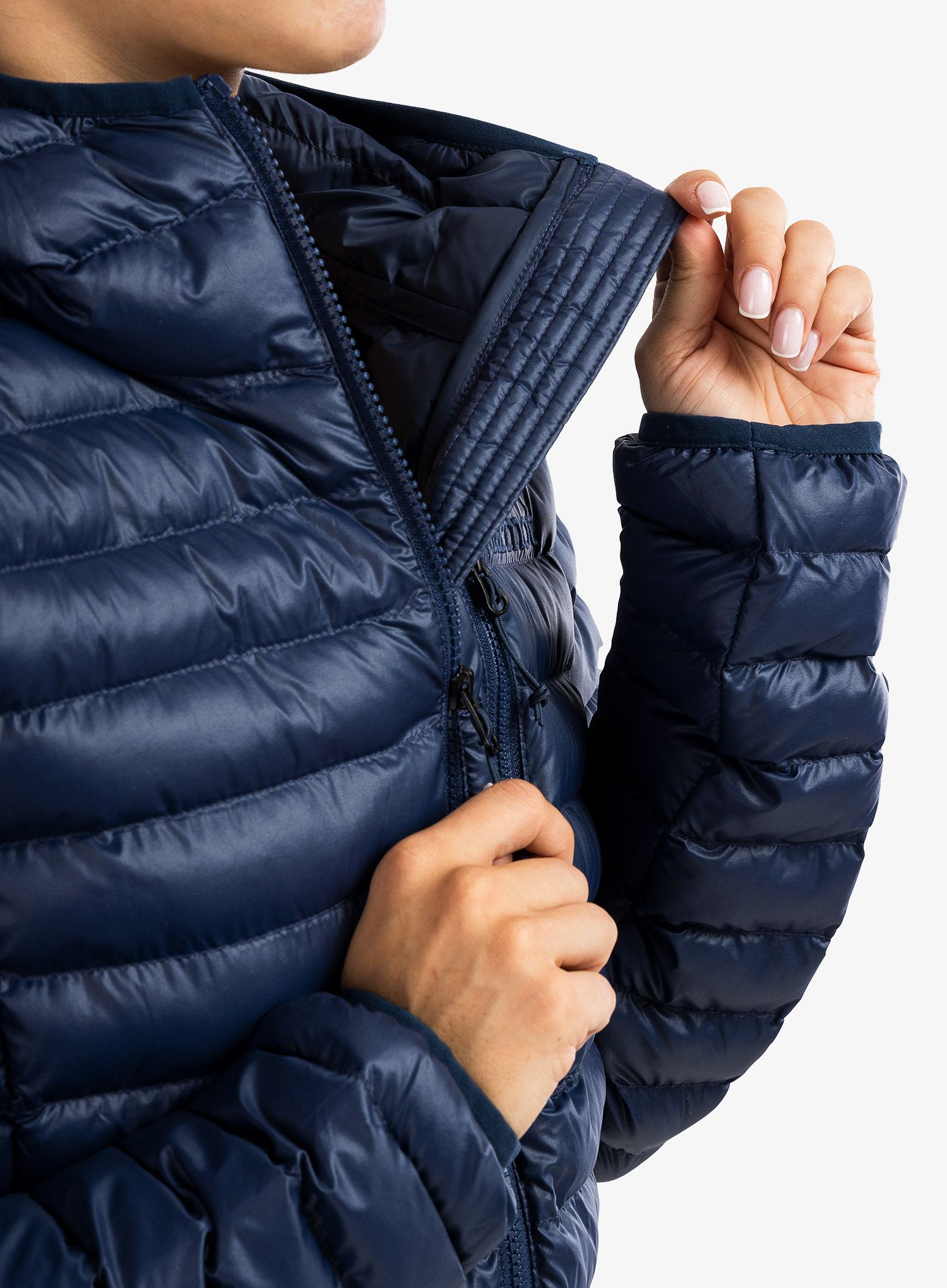 Płaszcz damski Marmot Echo Featherless Long Jacket - arctic navy