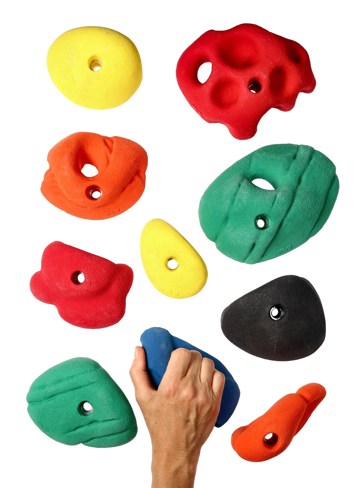 Chwyty wspinaczkowe Metolius Modulars - assorted