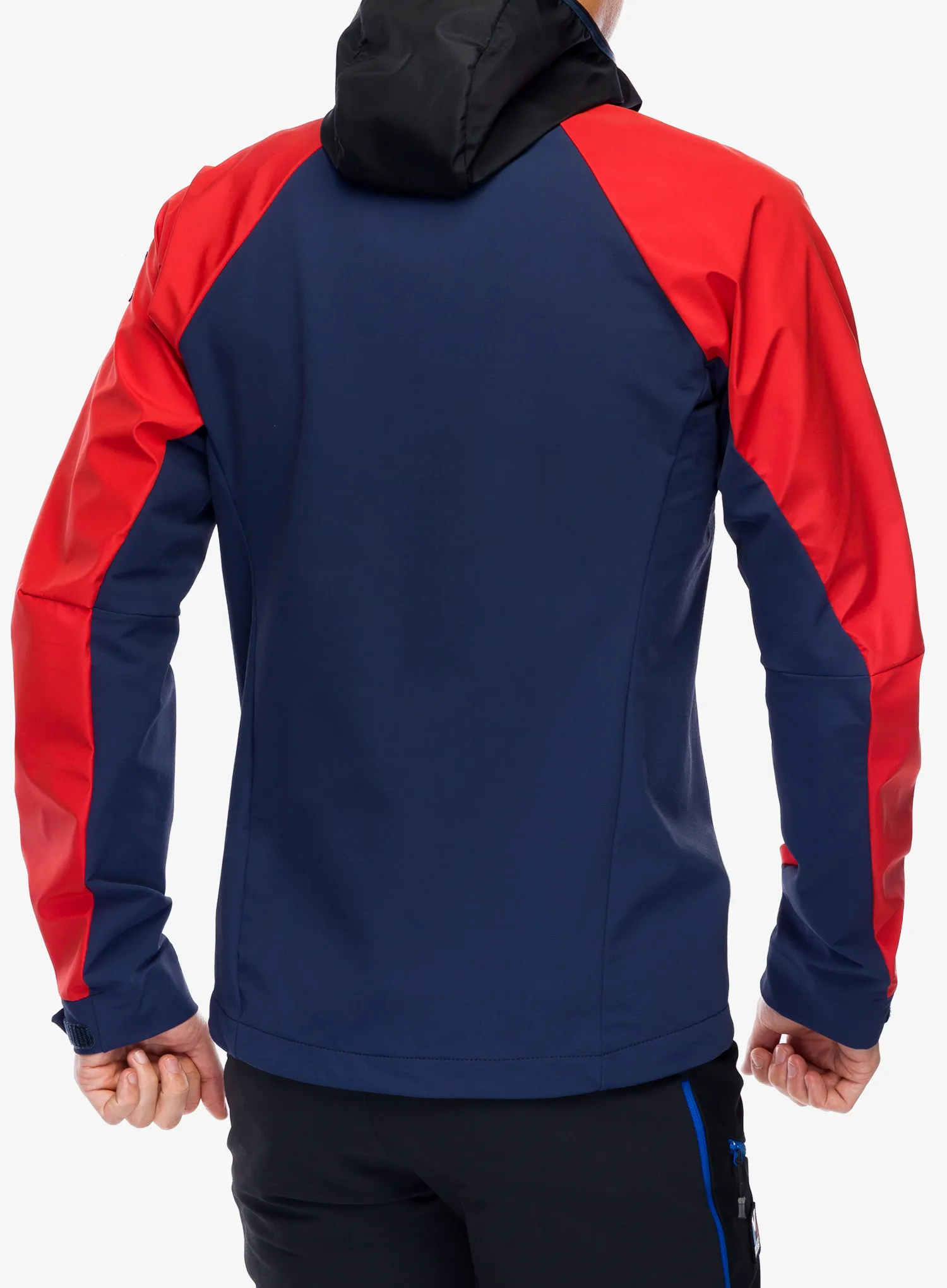 Softshell męski Millet Trilogy V Icon INFINIUM Jacket - saphir/rouge